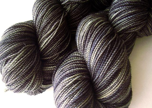 Madeline Tosh Hand-Dyed Sock Yarn Colorway #05 Graphite