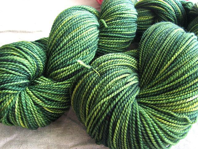 Madeline Tosh Hand-Dyed Sock Yarn Colorway #06 Jade