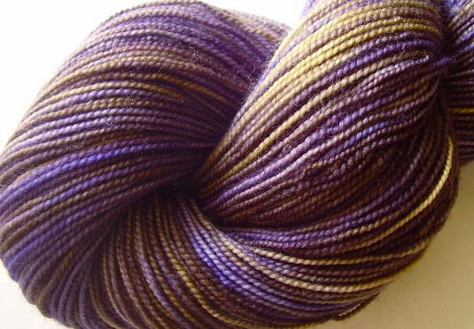 Madeline Tosh Hand-Dyed Sock Yarn Colorway #10 Lichen