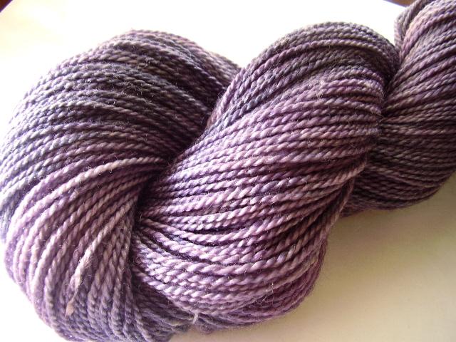 Madeline Tosh Hand-Dyed Sock Yarn Colorway #07 Logwood