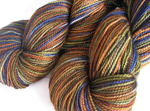 Madeline Tosh Hand-Dyed Sock Yarn Colorway #37 Pheasant