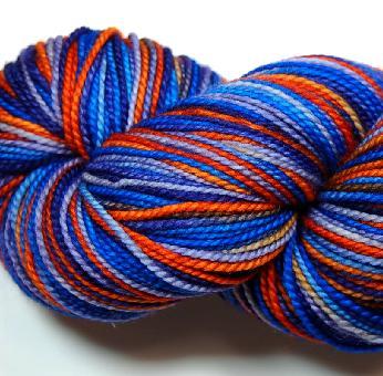 Madeline Tosh Hand-Dyed Sock Yarn Colorway #88 Warmth