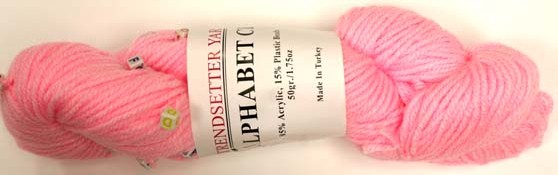 Trendsetter Alphabet City Yarn #02 Pink Trendsetter Alphabet City Yarn #02 Pink