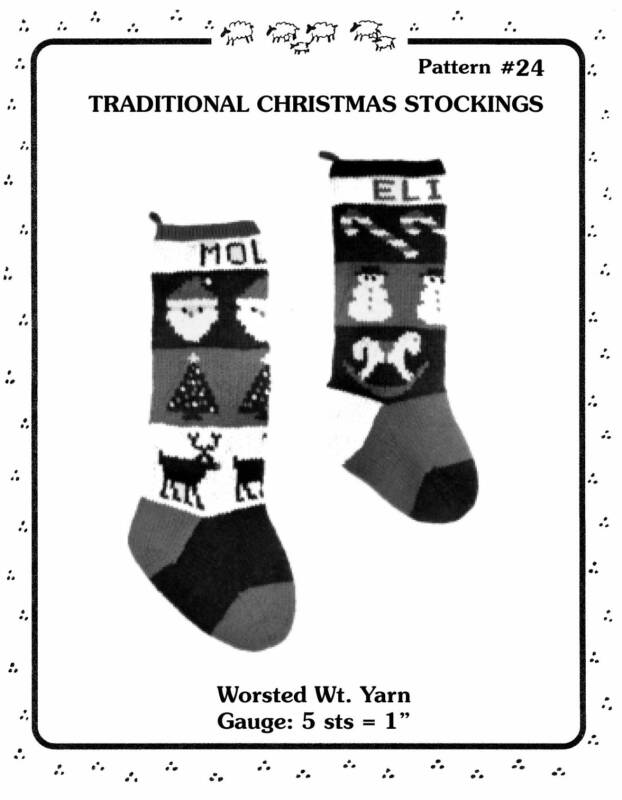 Yankee Knitters Traditional Christmas Stockings