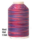 YLI 40/3 Variegated Machine Quilting Thread - 70V Red Hat Club YLI 40/3 Variegated Machine Quilting Thread - 70V Red Hat Club