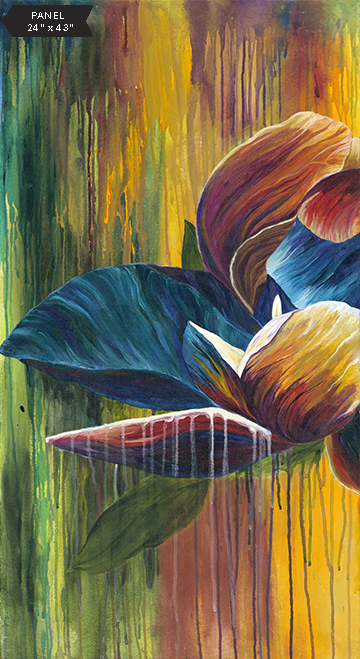 Frond Design Studio - Daydreamin - Magnolia Miles 1- 40002-53 - Panel 24x43 inches