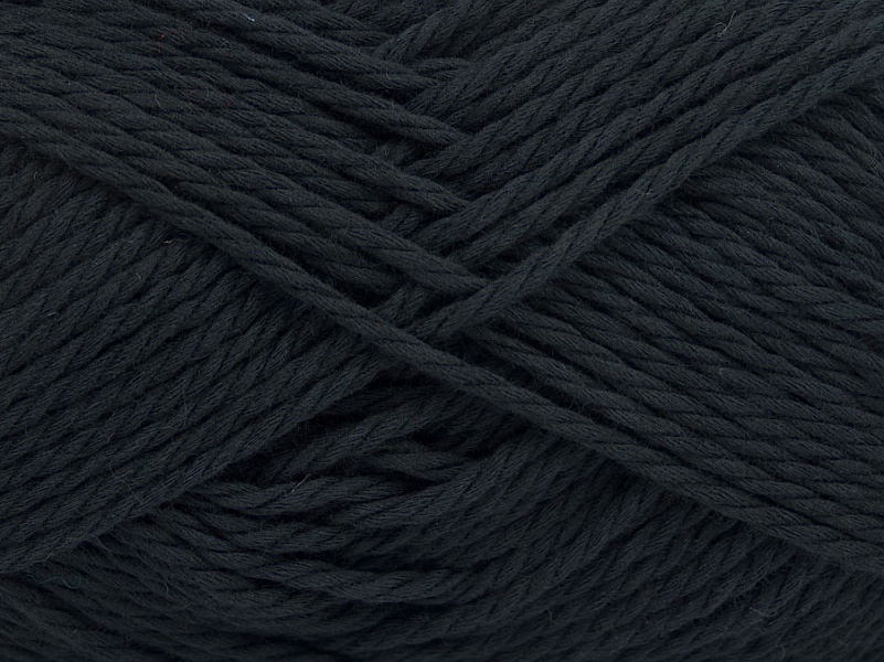 Acacia Yarns Cotton Crush Yarn 005 - Black
