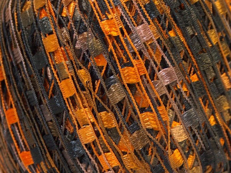 Acacia Yarns Fancy Ladder Yarn in Colorway 073