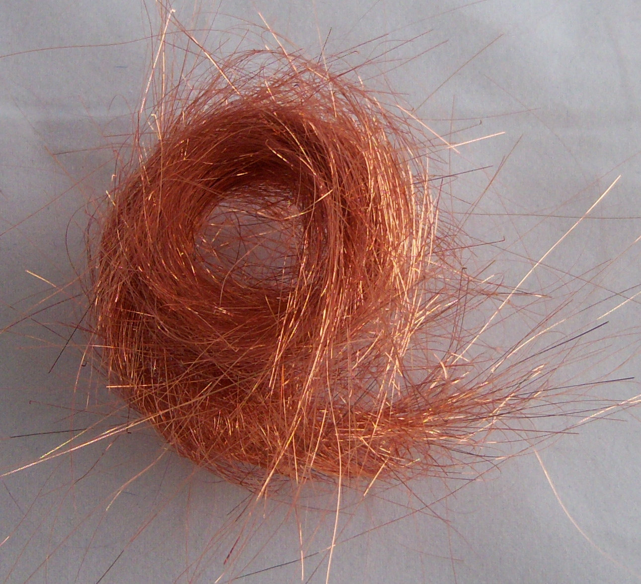 Angelina Fibers - 10 grams - Extra Fine Copper Angelina