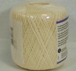 Aunt Lydias Size 10 Classic Crochet Thread 0420 Cream