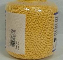 Aunt Lydias Size 10 Classic Crochet Thread 0422 Golden Yellow