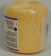 Aunt Lydias Size 10 Classic Crochet Thread 0423 Maize