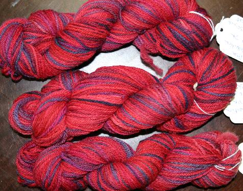 Hand Dyed 4-ply Merino DK from the Betty Ash Collection 2.6 oz 170 yds - Arabian Night