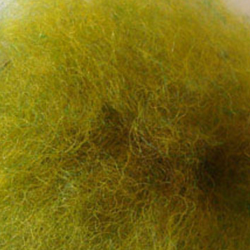 Bewitching Fibers Needle Felting Carded Wool - 8 ounce - Grass