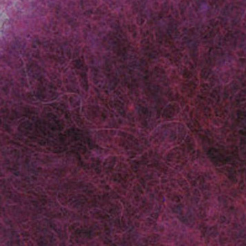 Bewitching Fibers Needle Felting Carded Wool - 1 ounce - Magenta