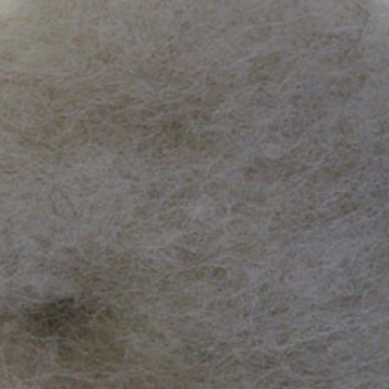 Bewitching Fibers Needle Felting Carded Wool - 1 ounce - Oatmeal