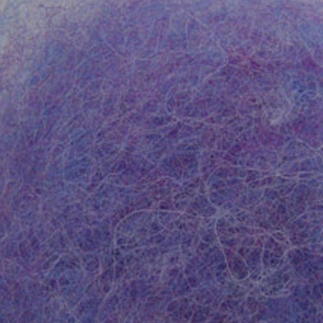 Bewitching Fibers Needle Felting Carded Wool - 1 ounce - Periwinkle