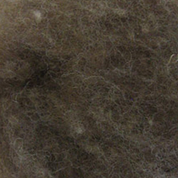Bewitching Fibers Needle Felting Carded Wool - 1 ounce - Toffee