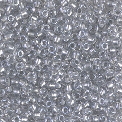 8/0 Sparkle Pewter Miyuki Seed Bead - 10 grams