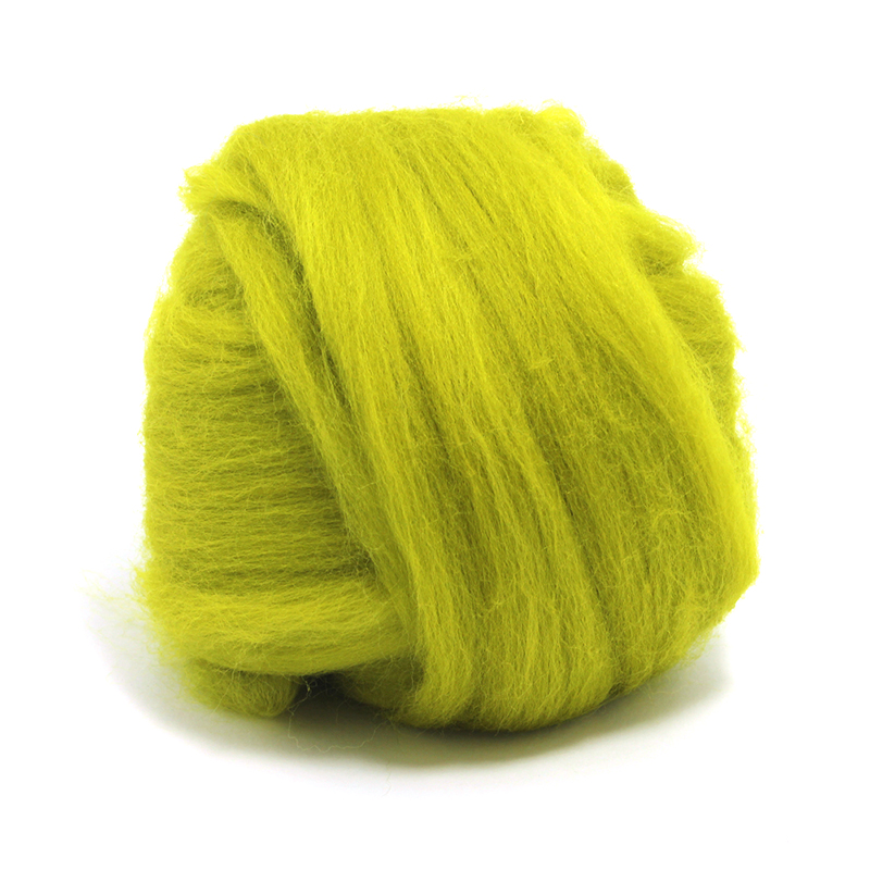 23 Micron Superfine Dyed Merino Combed Top ARM Knitting Yarn - 1 lb - Gooseberry 72