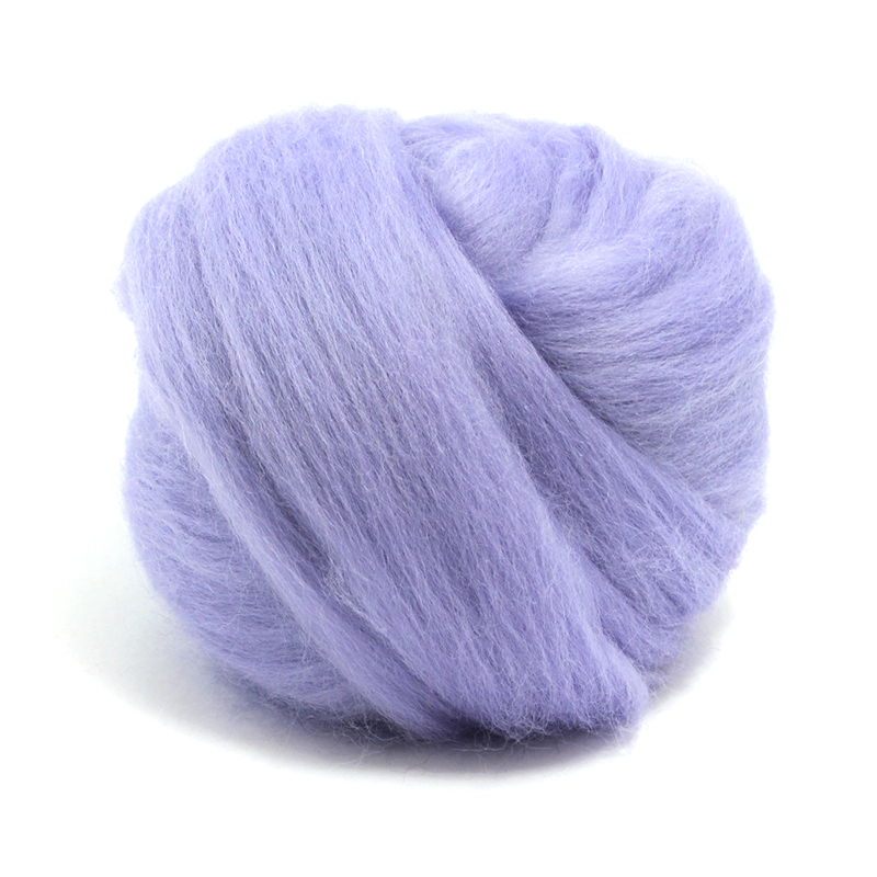 23 Micron Superfine Dyed Merino Combed Top ARM Knitting Yarn - 1 lb - Hyacinth 203