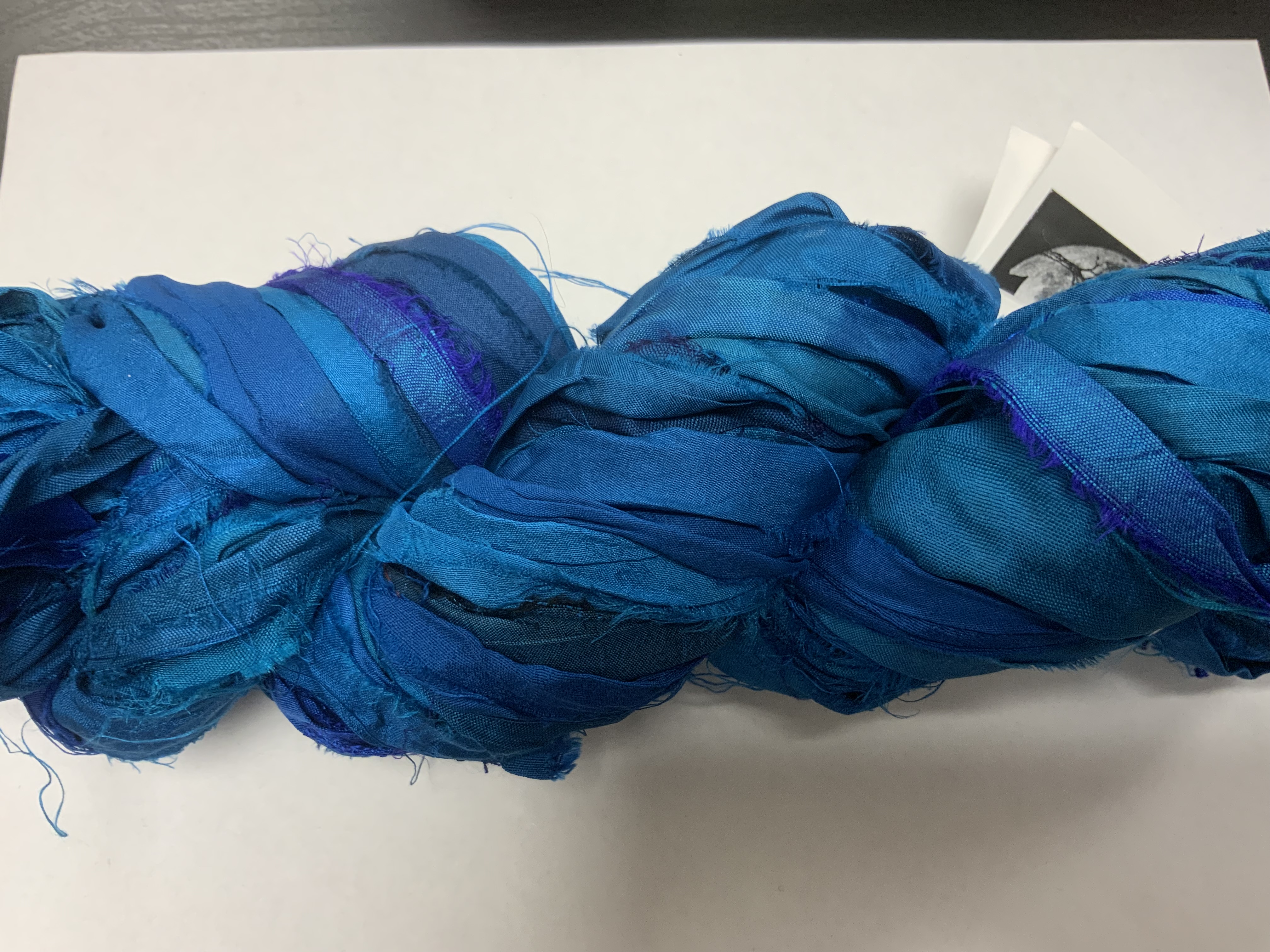 Bewitching Fibers Sari Silk Ribbon Yarn - 016