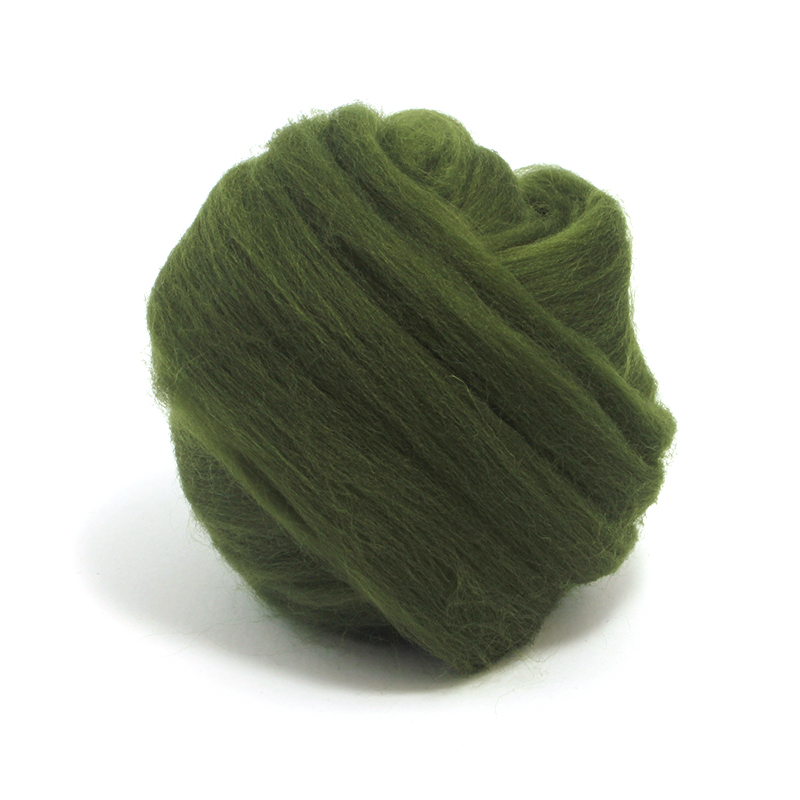 23 Micron Superfine Dyed Merino Combed Top ARM Knitting Yarn - 1 lb - Willow 32