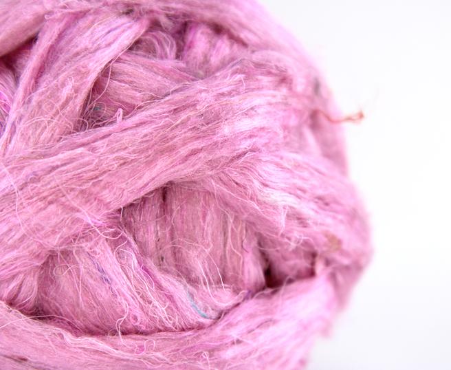 Sari Silk Blend Spinning Fiber - Sari Silk - 11