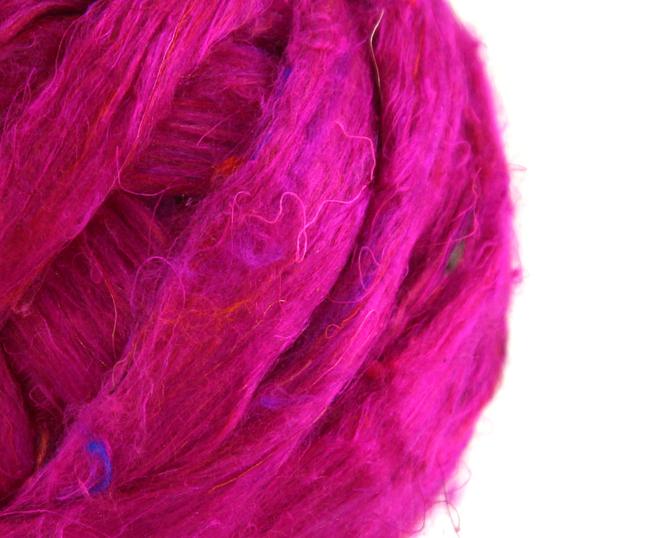 Sari Silk Blend Spinning Fiber - Sari Silk - 31