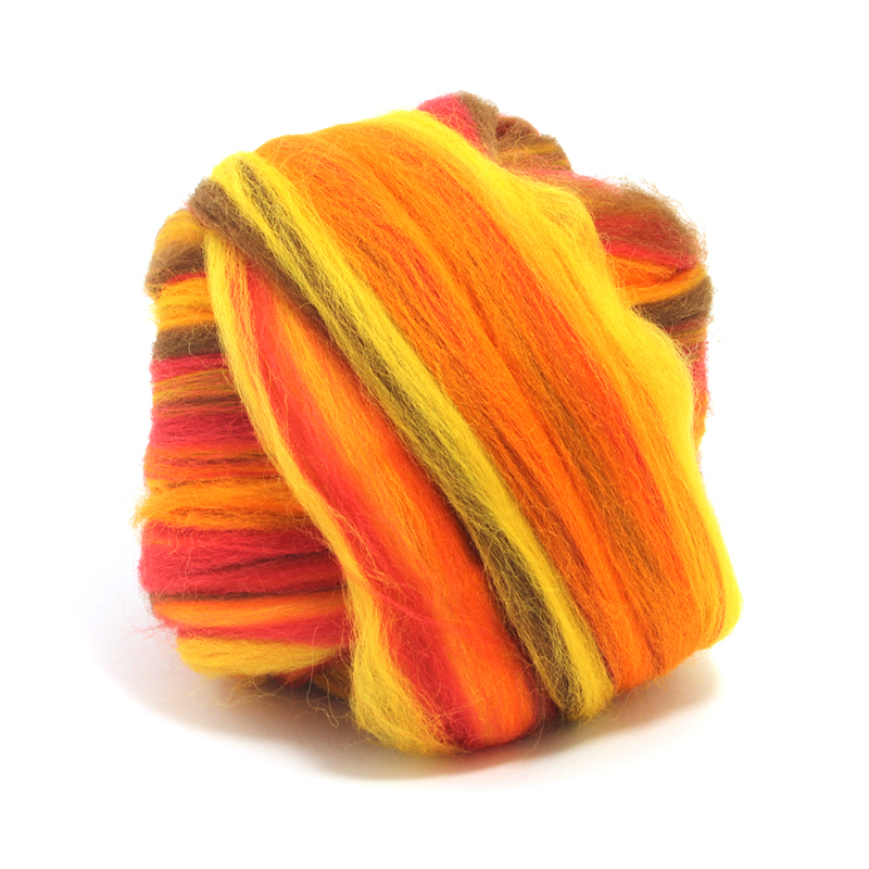 23 Micron Superfine Dyed Merino Combed Top - 11...