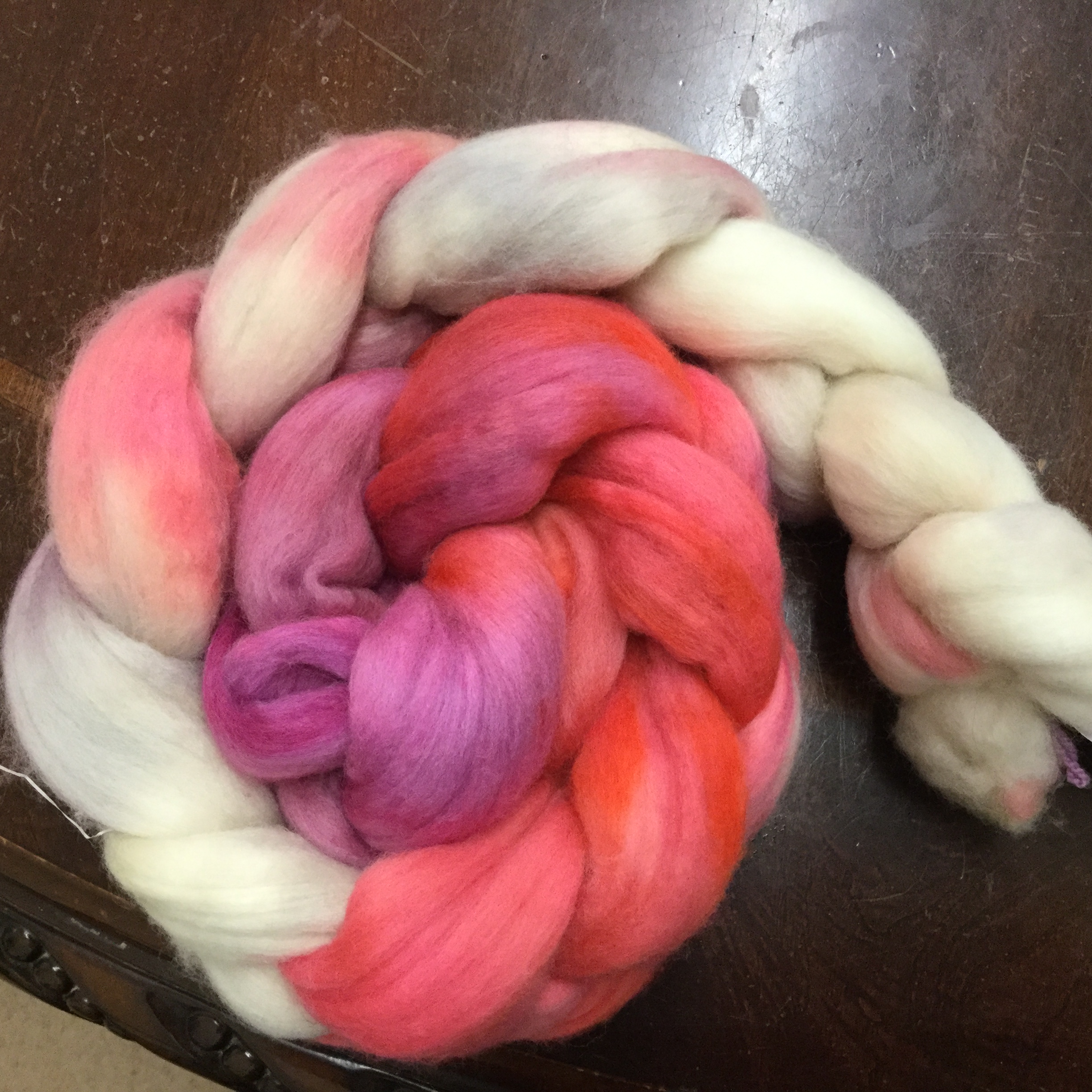 Combed Top (Roving) Yarn – 4 oz. – Made in Nevada