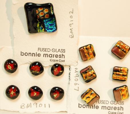 Fused Glass and Lampwork Buttons