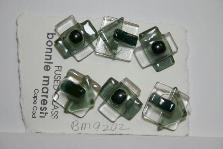 Bonnie Maresh Fused Glass Buttons - Large BM9202
