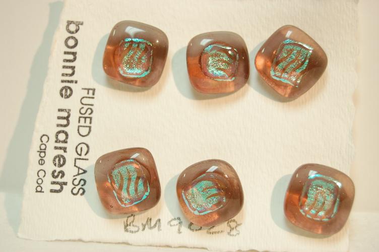 Bonnie Maresh Fused Glass Buttons - Medium BM9028