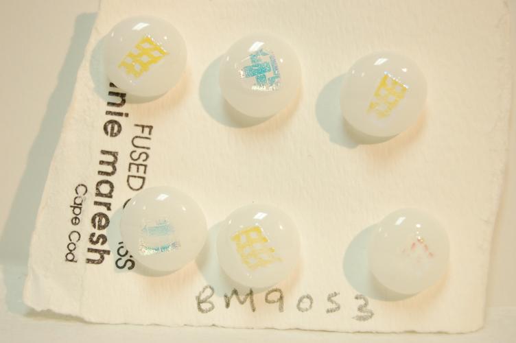 Bonnie Maresh Fused Glass Buttons - Medium BM9053