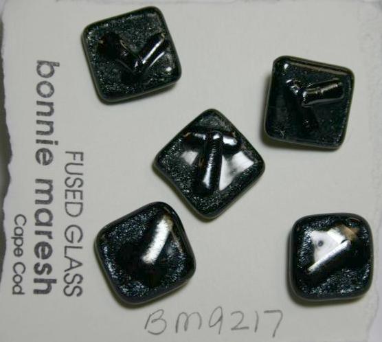 Bonnie Maresh Fused Glass Buttons - Medium BM9217