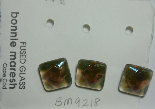 Bonnie Maresh Fused Glass Buttons - Medium BM9218
