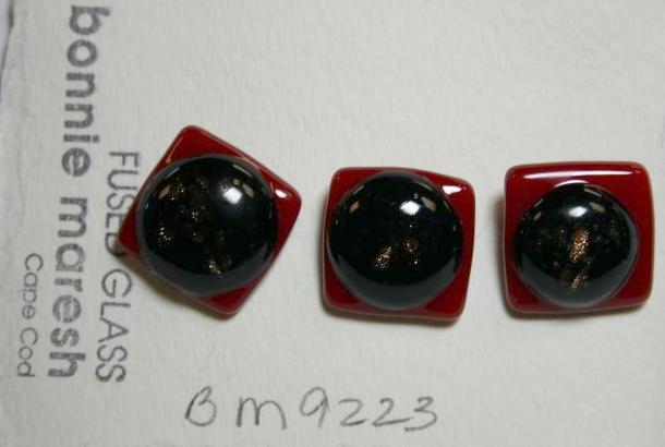 Bonnie Maresh Fused Glass Buttons - Medium BM9223