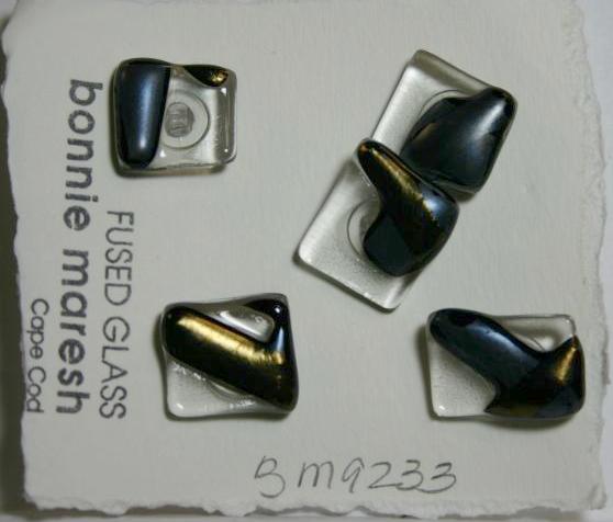 Bonnie Maresh Fused Glass Buttons - Medium BM9233