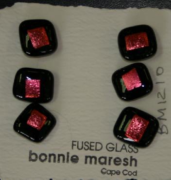 Bonnie Maresh Fused Glass Buttons - Medium BM1210