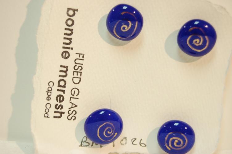 Bonnie Maresh Fused Glass Buttons - Small BM9026
