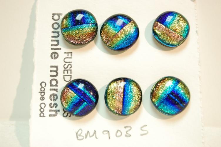 Bonnie Maresh Fused Glass Buttons - Small BM9035
