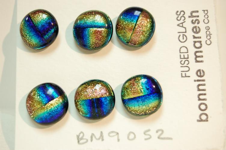 Bonnie Maresh Fused Glass Buttons - Small BM9052