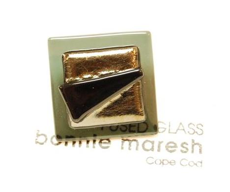 Bonnie Maresh Fused Glass Buttons - Extra Large BM9108