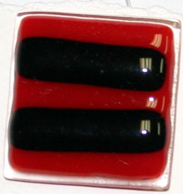 Bonnie Maresh Fused Glass Buttons - Extra Large BML16