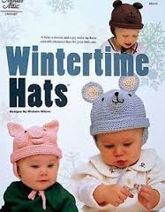 Wintertime Hats - A Bear,  A Mouse and A Pig Character Hats
