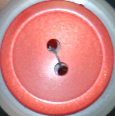 #150312 19mm (3/4 inch) Round Fashion Button by Dill - Red