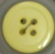 #150353 14mm (5/9 inch) Round Fashion Button by Dill - Yellow