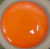 #211027 15mm (5/8 inch) Round Fashion Button by Dill - Orange