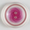 #260879 19mm (2/3 inch) Pink Polyester Fashion Button by Dill